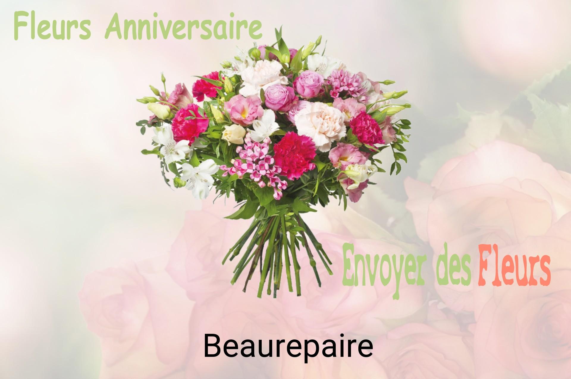 Bouquet de fleurs d’anniversaire livré à Beaurepaire